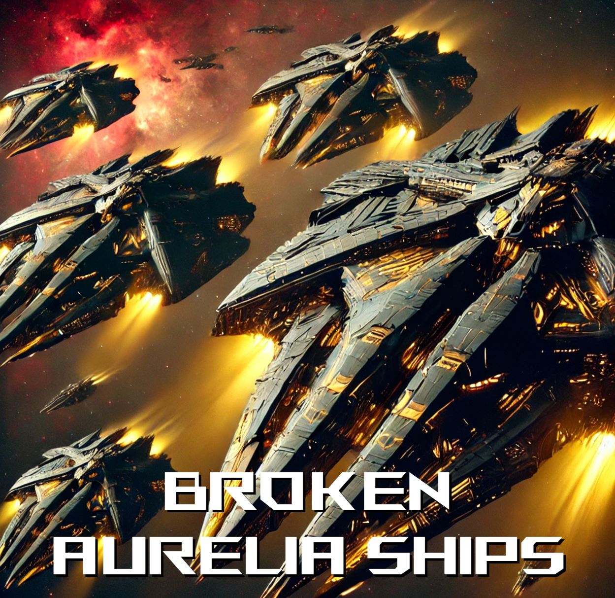 BROKEN AURELIA INDIVIDUAL SHIPS