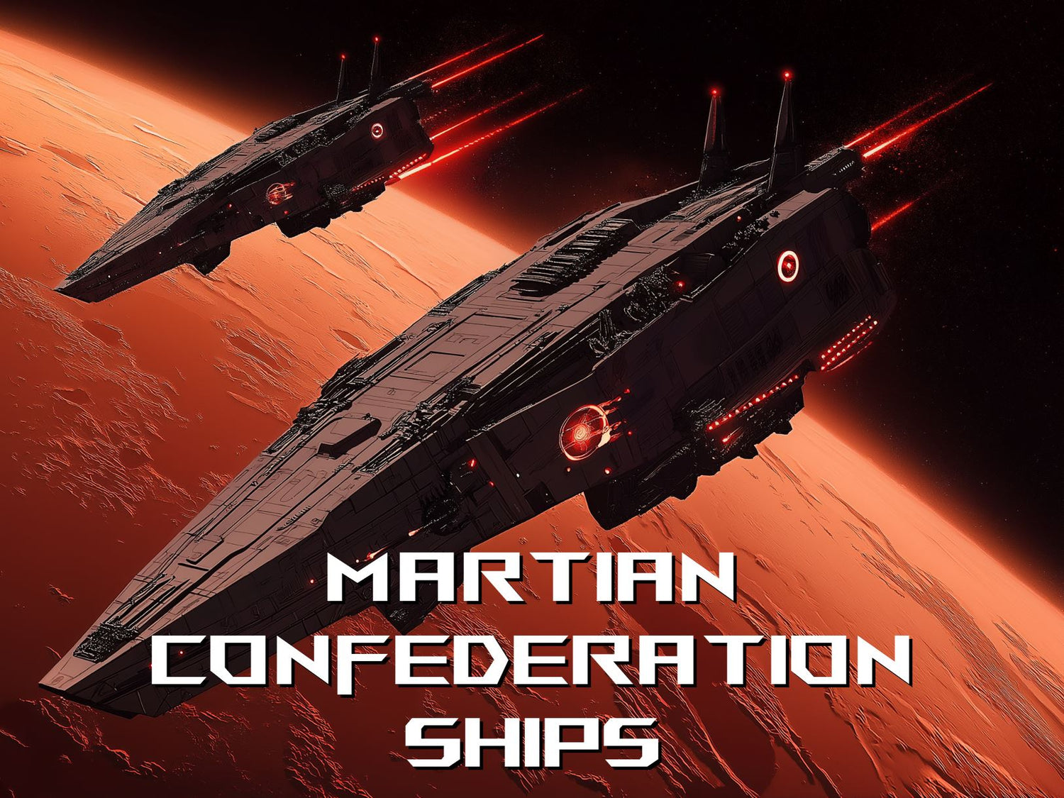 MARTIAN CONFEDERATION INDIVIDUAL SHIPS