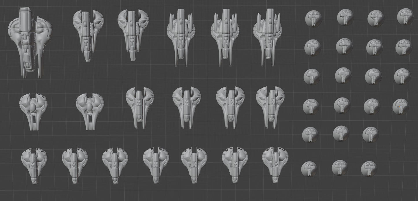 SENTIENT UNION STARTER FLEET