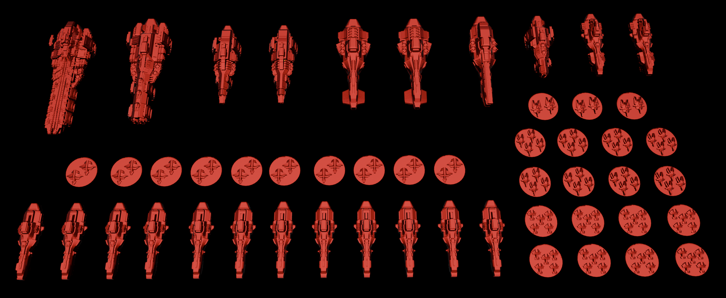 "AKAI TATSU" CARRIER BATTLEGROUP - EMPIRE OF THE RISING SUN STARTER FLEET